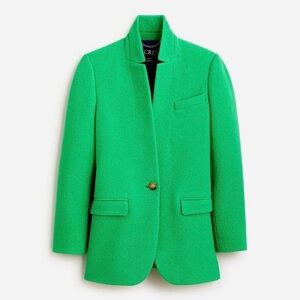 J. Crew Italian Wool Green Leighton Blazer